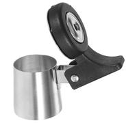 Tea Kettle Whistle Replacement Stainless Steel Teapot Spout Tip Water Boiling Kettle Nozzle Stovetop Teapot Warning Accessory for Kitchen Hotel Restaurant, 3L or More (Silver)