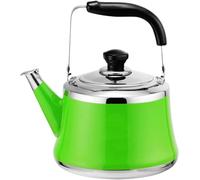 Tea Kettle, Whistling Tea Kettle Stainless Steel 1L-2L Orange Yellow for All Stovetops(9,1.5L US)