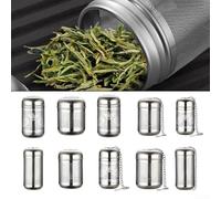 Tea Leaves Infuser Made of Stainless Steel with Upgraded Mesh for Enhanced Steeping, Compatible with Various Brewing Scenarios Including Tea, Soup, and Spice Infusion (A2-L)
