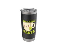 Tea-Licious Taste Kawaii Smiling Tea Drink Stainless Steel Insulated Tumbler