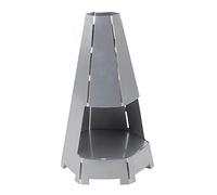 Tea Light Candle Heater, Metal Tea Light Oven Windproof Tealight Candle Heating Holder Votive Candle Stand for Home Bedroom Office Camping, 3.9 X 7.5in