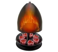 Tea Light Candle Heater, Tea Light Oven Metal Radiator, Double Walled Heater, Candle Oven And Heating Holder, Radiator Heater And Candle Room Heater