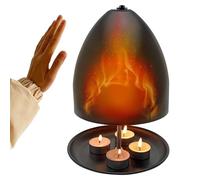 Tea Light Heater,Metal Candle Room Heater and Stove | Large Space Candle Oven with Fast Heat, Tea Light Holder and Candle Heating Holder for Offices, Bedroom, Living Room