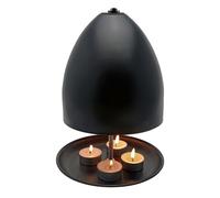 Tea Light Heater, Single/Double-Walled Tea Light Warmer, Tabletop Metal TeaLight Candle Heaters For Indoor, Double-Walled Metal Radiator TeaLight Heaters For Study,Living Room, Candle Stove And Oven