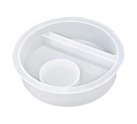 Tea Light Holder Resin Mould, Christmas Plaster Mould, Silicone Casting Mould for Christmas, Teenagers, Adults, Plaster Party Planner, Craft Enthusiasts, Home Decorators, Art Teachers, Workshops