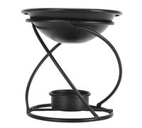 Tea Light Wax Melt Warmer, Metal Iron Essential Oil Burner Fragrance Warmer Aromatherapy Wax Candle Tart Burner Warmer Diffuser Oil Burner Wax Warmer for Living Room Office Decor