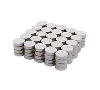 Tea Lights Candles 4 Hour Burn - White t-Lights - Unscented 3.8 x 1.3 cm (15)