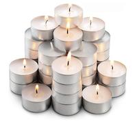 Tea Lights Candles Pack Of 50 Unscented Tealight 4 Hour Burn Nightlight