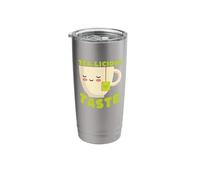 Tea Lover Cute Kawaii Cup Quote Funny Stainless Steel Insulated Tumbler