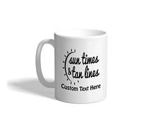 Tea Mug Ocean and Beach Sun Period Sunshine Drinking Cup Love's Day 330ml | Coffee Cups Fabulous Mug for Sister Hot Cocoa Men