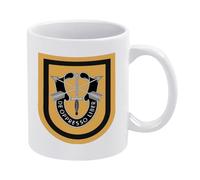 Tea Mugs 1St Special Forces Group Classic Stoneware Coffee Mug Humous Cup for Men Restaurant Anniversary