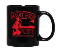 Tea Mugs - Happy Endings Funny Porcelain Coffee Mug Durable Hot Drink Cup for Cafes Women Everyday