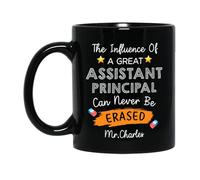 Tea Mugs The Influence of A Great Assistant Principal Ceramic Cup,Eco Friendly,Novelty,Custom Mug for Coffee Home Colleague 330Ml