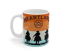 Tea Mugs Us UK,Heartland Canada Sunset Heartland Novelty Coffee Mug Coloured Ceramic Drinkware for Latte Women Office