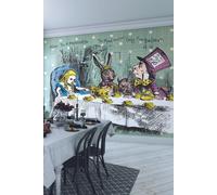 Tea Party Wall Mural Origin Murals Green W300cm x H240cm