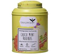 Tea People Choco Mint Rooibos, 20 Tea Pyramids in Tin Caddy