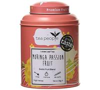 Tea People Moringa Passion Fruit, 125 g Loose Tea in a Tin Caddy, MPF-125g