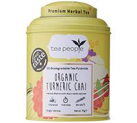 Tea People Turmeric Chai, 20 Pyramids Caddy