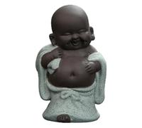 Tea Pet Home Decoration, Buddha Statue, Cute Baby Buddha Decor, Little Monk Figurine Smiling Buddha Decor, Lovely Ceramic Buddha, Tea Set