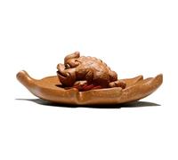 tea pet, Maple Leaf Golden Toad Purple Clay Tea Set Crafts Accessories, Ceremony Desk Ornament Gifts
