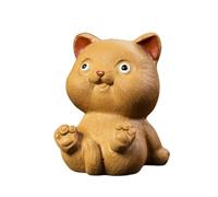 tea pets-Purple Sand Tea Pet Cat Ornaments Can Be Raising Tea Tables Decorating Tea Tables Playing Tea Sets Accessories (B)
