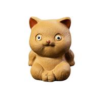 tea pets-Purple Sand Tea Pet Cat Ornaments Can Be Raising Tea Tables Decorating Tea Tables Playing Tea Sets Accessories (A)