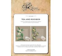 "Tea plants. Tea and rooibos cross stitch and blackwork designs"
