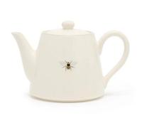 Tea Pot: 3 Cup Sophie Allport Bees Stoneware Teapot, Stoneware