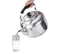 Tea Pot for Stove Whistling, Whistle Boiling Teapot, Stainless Steel Kitchen Water Boiling Kettle - for Home Kitchen Apartment Farmhouse Indoor Outdoor Camping Picnic