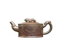 Tea Pots for Loose Tea Creative Retro Crouching Tiger Hidden Dragon Large Capacity Teapot Home Chinese Kung Fu Tea Set Tea Infuser Pot
