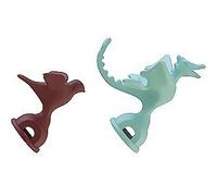 Tea Rex/Bird Kettle Whistles (Set of 2) by Alessi