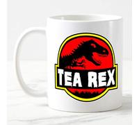 Tea Rex Mug-Funny Mug - Deluxe Double-Sided Coffee Tea Mug for Kids, Adult Dino Fans - Gift for School Kids, Party, Return Gift