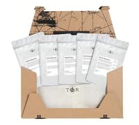 Tea Runners Breakfast Teas Variety Pack - English Breakfast, London Breakfast, Irish Breakfast, China Breakfast & Morning Mojo - Premium Loose Leaf Black Tea Sampler - 0.75 oz Each, Pack of 5