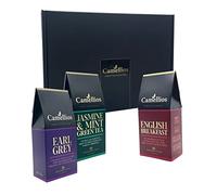 Tea Selection Gift Set, 3 Premium Specialty Teas, Eco Friendly Gift, Camellios (3 Packs, 15 Tea Bags Each)