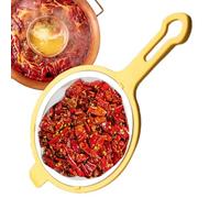 Tea Separator - Stainless Steel Colander Strainer | Food Strainer, Sieve Strainers, Multi-Functional Metal Small Sieve Spoon, Juice Loose Tea Pasta Colander for Cafes, Home