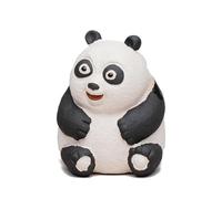 Tea Set for Adults Chinese Tea Set Decors Yixing Purple Clay Handmade Cute Panda Pet Figurine Ornaments Sculpture Craft Portable Tea Sets