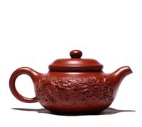 Tea Set for Adults Chinese Yixing Purple Clay Tea Pot 210ml Handmade Dragon Design Beauty Kettle Zisha Set Antique Teapot Portable Tea Sets
