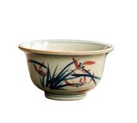 Tea Set for Adults Hand Painted Orchid Cup Ceramic Opening Mugs for Tea Ceremony Chinese Antique Pottery Cups Set Teaware Portable Tea Sets
