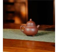 Tea Set for Adults Handmade Dao Hong Xi Shi Pot Raw Ore Downhill Mud Kettle with Infuser Zisha Tea Set 280ml Ancient Yixing Purple Clay Teapot Portable Tea Sets