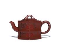 Tea Set for Adults Handmade Purple Clay Pot Hundred Eyes Dragon Blood Sand Melody Kung Fu Tea Set Chinese Teapot 400ml Portable Tea Sets