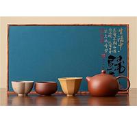 Tea Set for Adults Tea Ceremony Set Teapot and Cup Items Collection Handamde Raw Ore Purple Clay Complete Aesthetic Portable Tea Sets