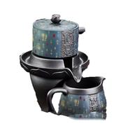 Tea Set, Glass Teapot, Tea Maker with Infusers for Loose Tea, Household Semi-Automatic Tea Set