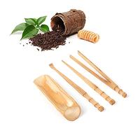 Tea Set,Tea Tool,Tea Set4Pcs Tea Set Chinese Classic Tea Service Tool Tea Ceremony Accessories,18 * 7 * 2