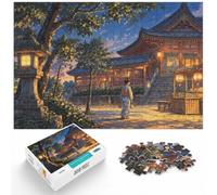 Tea Shop at Kiyomizu Jigsaw Puzzle 1000pcs (52x38cm) Challenging Puzzle | For cold evenings at home: Adult jigsaw puzzle with 1000 pieces; for cosy evenings and screen-free holiday time.