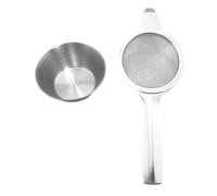 Tea Sieve Fine Mesh, Fine Mesh Tea Strainer | Fine Mesh Loose Tea Sieve Infuser,Loose Tea Sifter Stainless Steel Kitchen Food Strainer with Handle for Food Preparation Sugar, Juice, Coffee