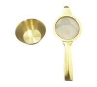 Tea Sieve Fine Mesh | Loose Tea Sieve Infuser Fine Mesh - Sifter for Loose Tea Stainless Steel, Kitchen Food Sieve with Handles for Food Prep Sugar, Juice, Coffee