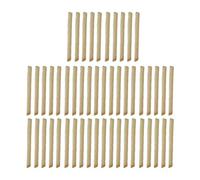 Tea Stem Stud Earrings, 50pcs Tea Rod Ear Studs Stick, Prevent Inflammation and Cure Ear Hole, Hand - Picked Tea Sticks for Women with Plastic Case, Ear Care (Thick Style)
