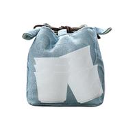 Tea Storage Container,Aesthetic Embroidered Portable Drawstring Bag | Storage Pouch For Chinese Tea Utensils - for Outdoor Sports Picnic Party Gift Woman