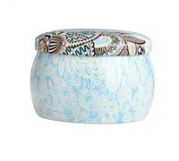 Tea Storage Organizer Tea Containers for Tea Bags Tea Tins for Tea Bags Retro Portable Tinplate Tea Tins Dry Storage Tinplate Caddy Box (B)