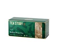 Tea Story Mulled Wine Tea [Gift] Non-Alcoholic Spiced Herbal Blend, Limited Edition Tea Bags 24 Tea Bags ×3g